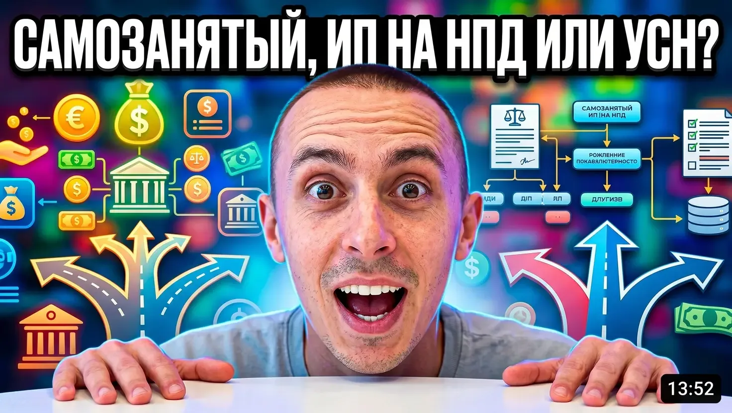 Самозанятый, ИП на НПД, УСН или АУСН: что выбрать блогеру в 2026 году — сравнение с расчётом