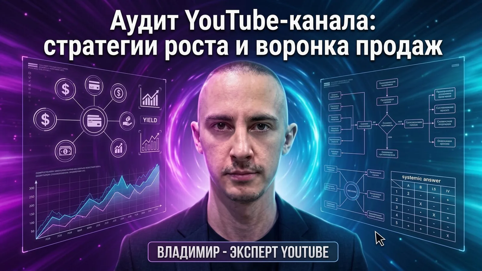 Аудит YouTube-канала: стратегии роста и воронка продаж 2026